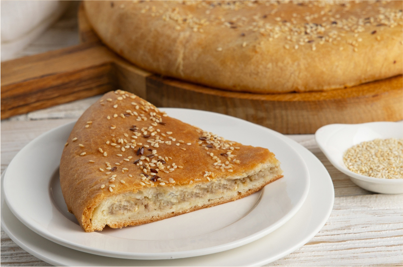Пирог с мясом и картофелем 1,5 кг