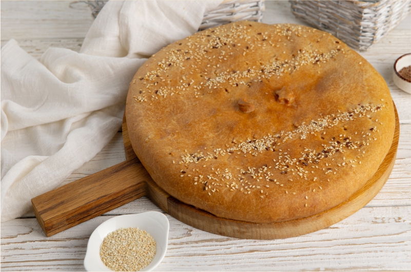 Пирог с мясом и картофелем 1,5 кг