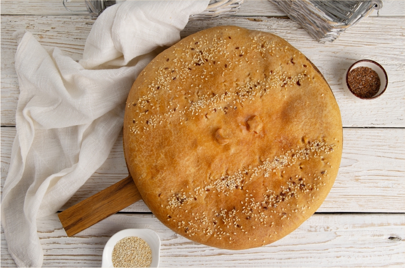 Пирог с мясом и картофелем 1,5 кг