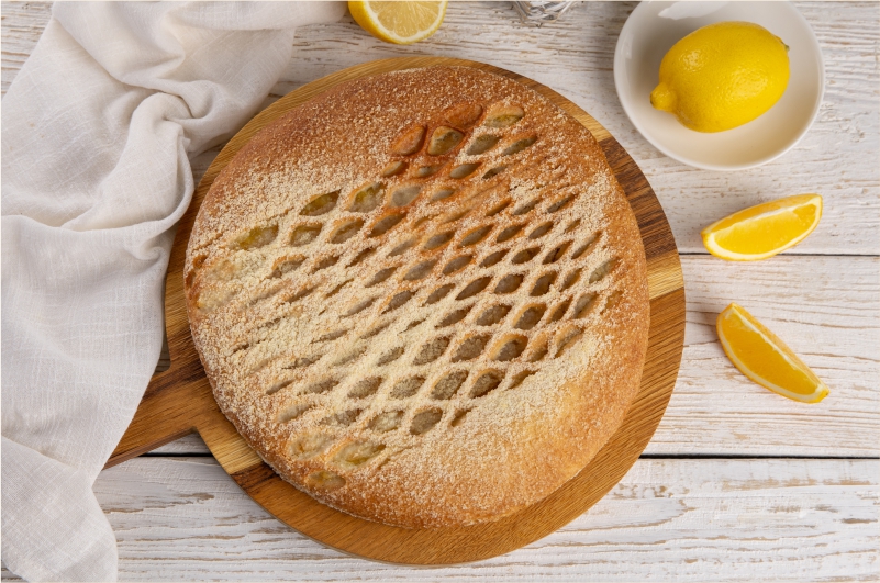 Пирог с апельсином и лимоном 1,5 кг